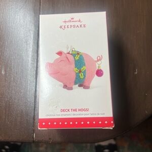Hallmark Keepsake Pig Ornament
